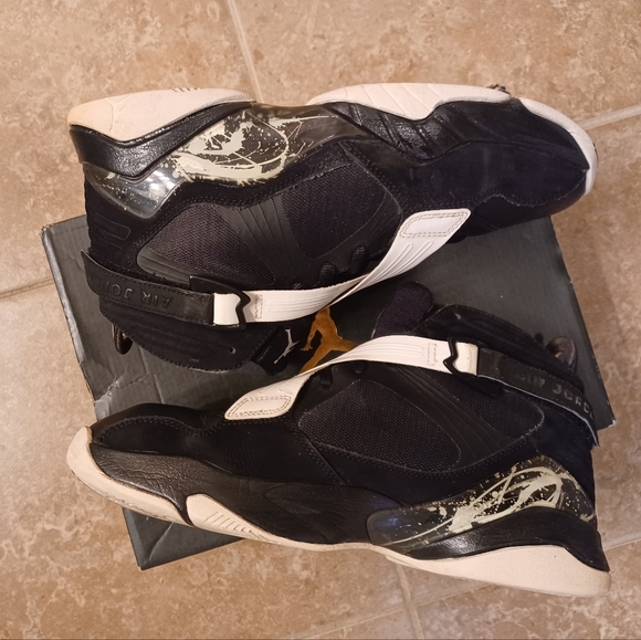 Vintage Air Jordan 8.0  'Dark Charcoal' Wo.10½ (Men9) - Picture 1 of 9